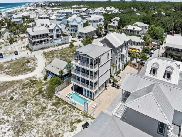 Six Bedroom Gulf Front Vacation Rental in Grayton Beach